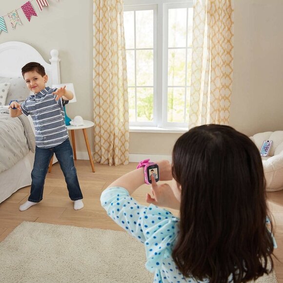V-Tech Kidizoom Smart Watch DX3 for Kids in Pink - Picture 4 of 6